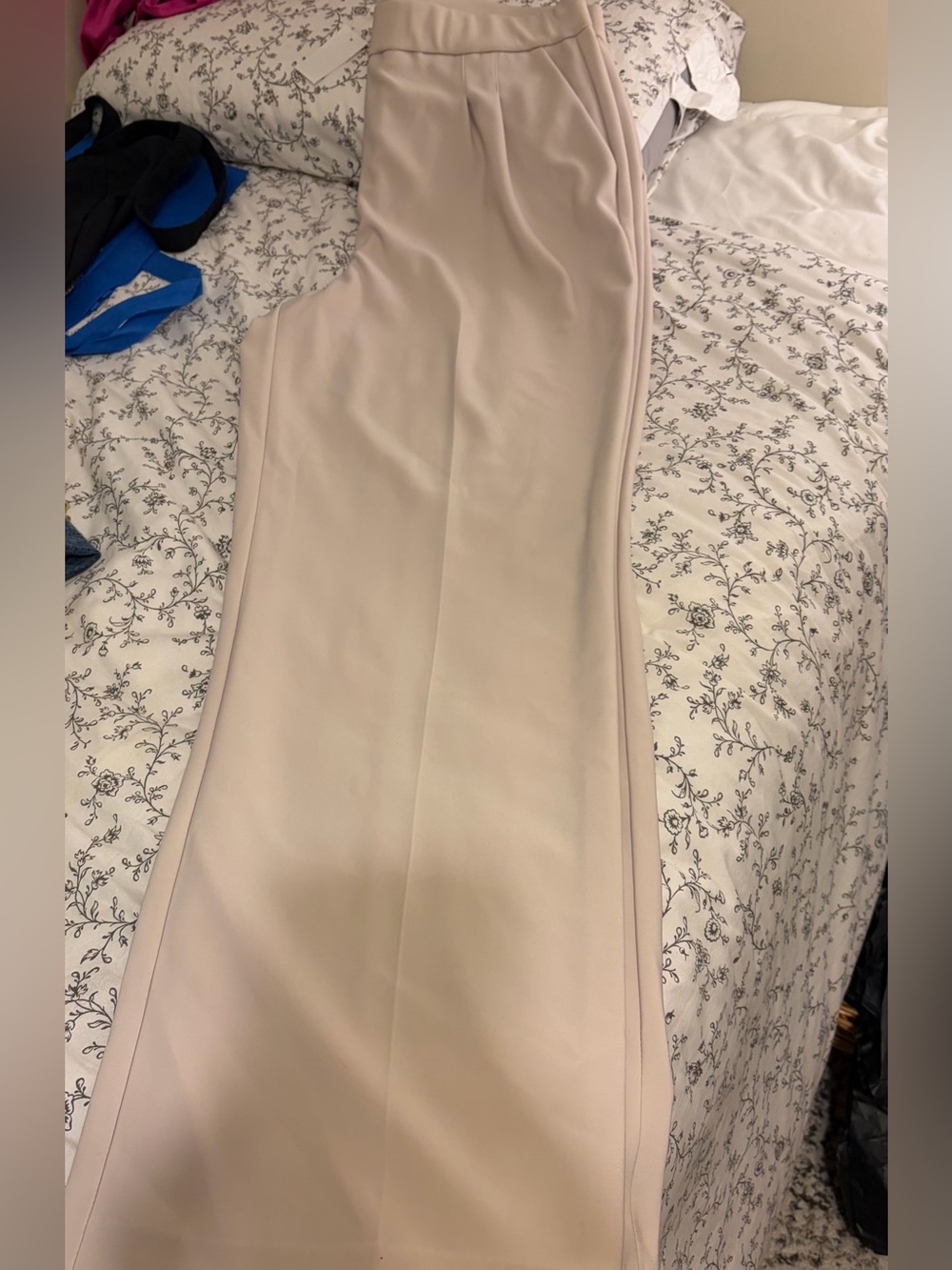 Joseph Ribkoff Light Beige Wide-Leg Trousers New size 16